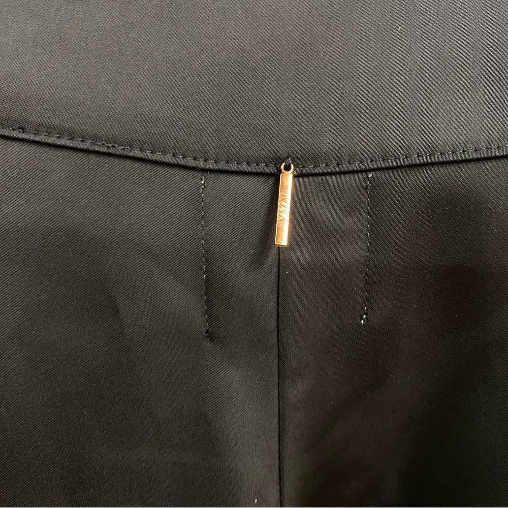 Misa Los Angeles Filippa pants black wide leg trousers palazzo Sz M - Picture 7 of 8